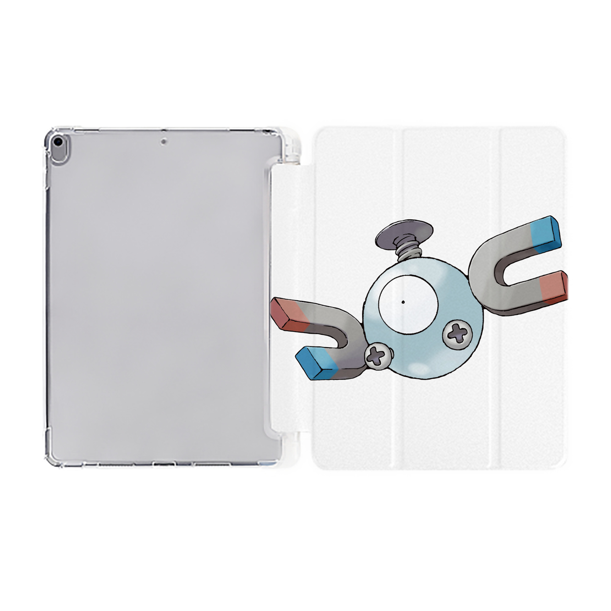 （画像用） ポケットモンスター Pokémon IPad ケース ペン収納付き 三つ折りスタンド PUレザー×シリコン 対応機種9.5/10.5/10.9インチ